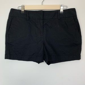 Loft short black khaki chino pockets size 8